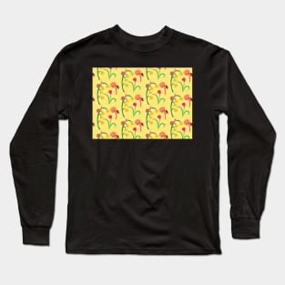 Garden Snail and Ladybug Long Sleeve T-Shirt